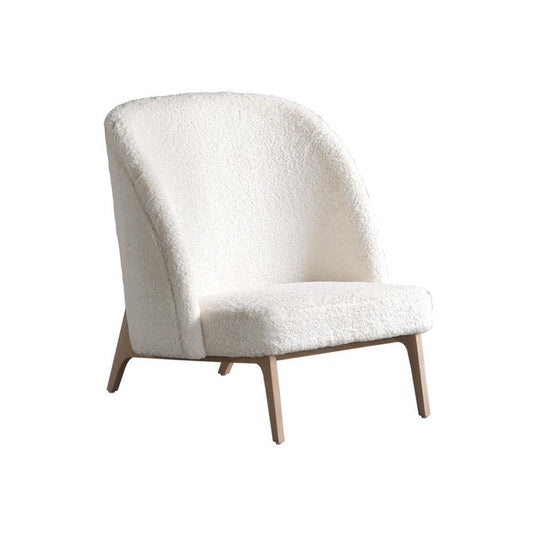 Teddy Armchair, White-Weilai Concept-Weilai Concept