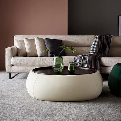 TG24 Coffee Table Set, Cream & Green-Weilai Concept-Weilai Concept