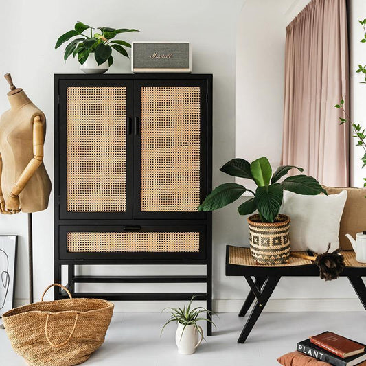 Uno G9 Rattan Sideboard, Bookcase, Wardrobe-Weilai Concept-Weilai Concept
