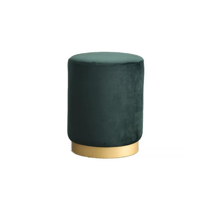 Valeria Footstool, Velvet-Weilai Concept-Weilai Concept