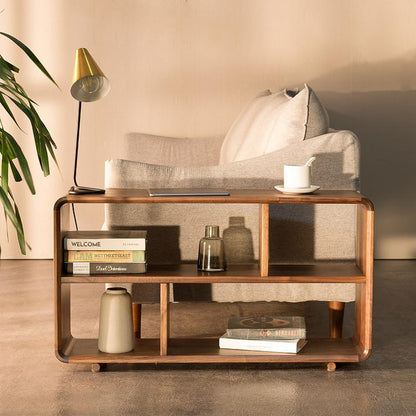 W931 Side Table, Solid Wood-Weilai Concept-Weilai Concept
