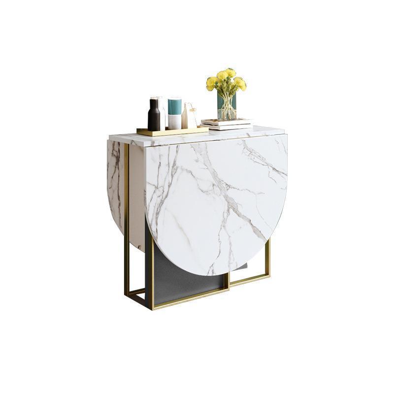 COSCO Modern Folding Dining Table, Green & Grey-Weilai-Weilai Concept