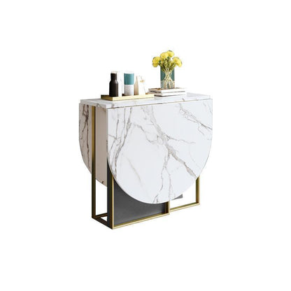 COSCO Modern Folding Dining Table, Green & Grey-Weilai-Weilai Concept