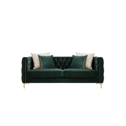 WH215 Two Seater Sofa, Velvet-Weilai Concept-Weilai Concept